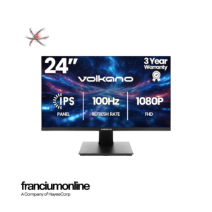 Volkano 24-inch Full HD IPS Monitor with HDMI/VGA, 100 Hz